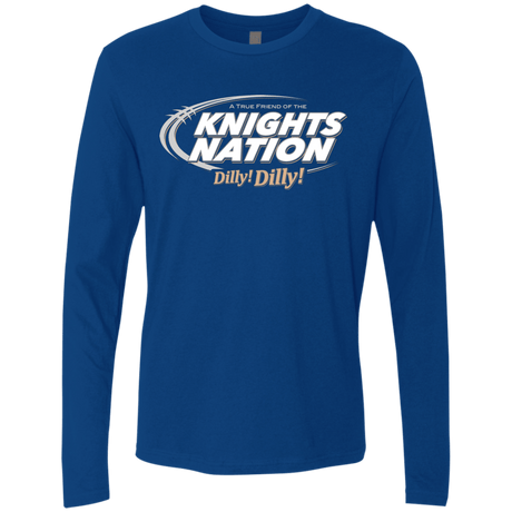 T-Shirts Royal / Small UCF Dilly Dilly Men's Premium Long Sleeve
