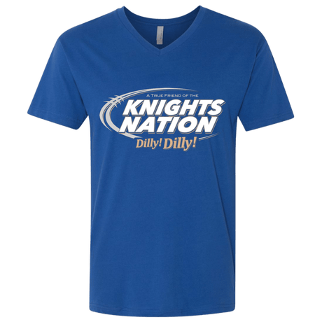 T-Shirts Royal / X-Small UCF Dilly Dilly Men's Premium V-Neck
