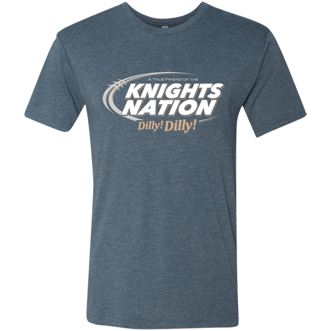 T-Shirts Indigo / Small UCF Dilly Dilly Men's Triblend T-Shirt