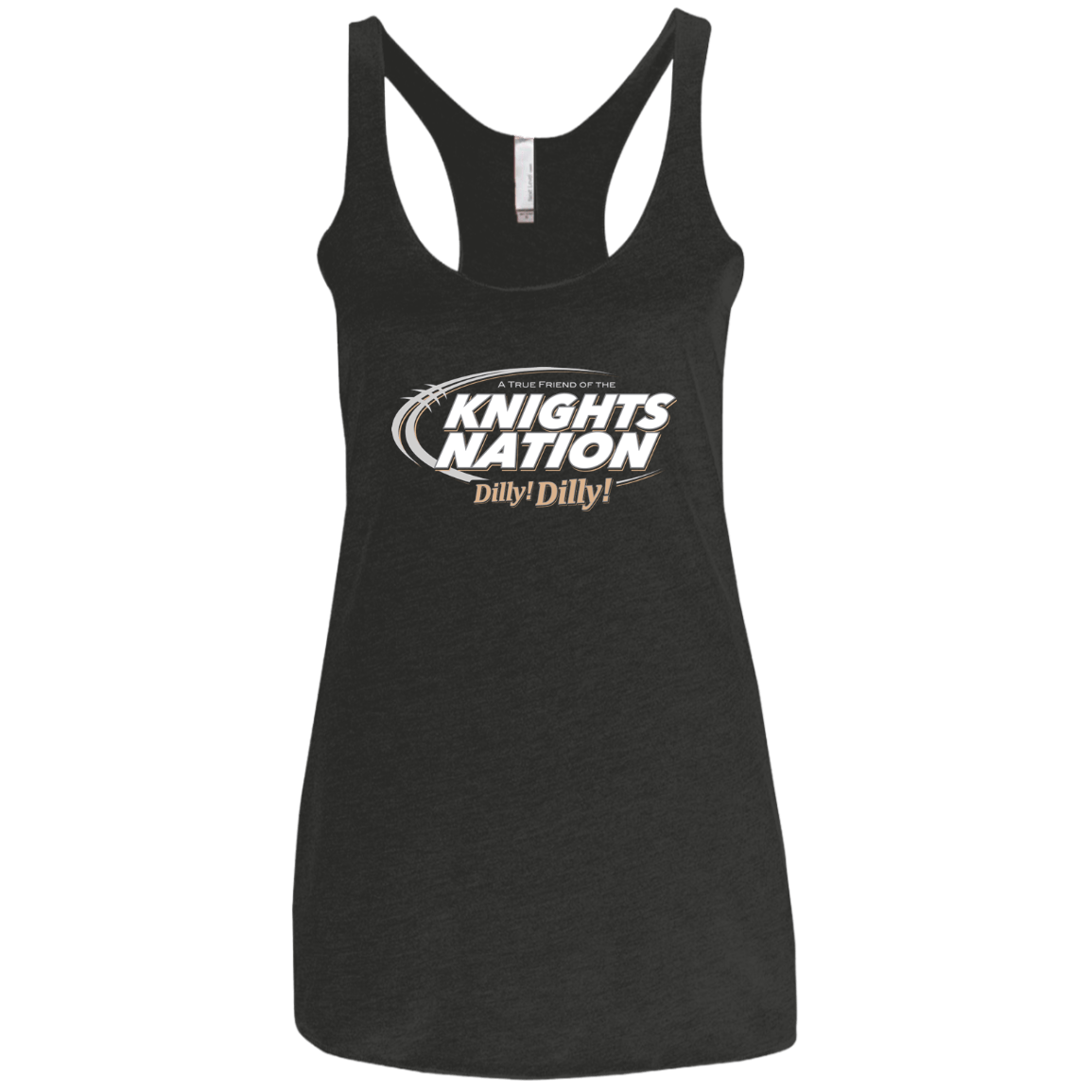 T-Shirts Vintage Black / X-Small UCF Dilly Dilly Women's Triblend Racerback Tank