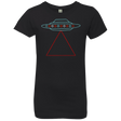 T-Shirts Black / YXS UFO Tri Girls Premium T-Shirt