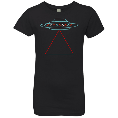 T-Shirts Black / YXS UFO Tri Girls Premium T-Shirt