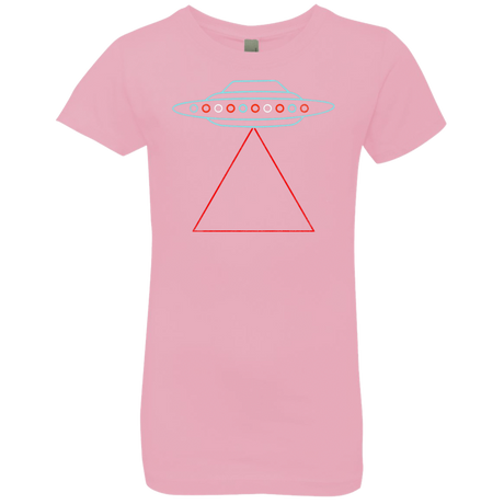 T-Shirts Light Pink / YXS UFO Tri Girls Premium T-Shirt