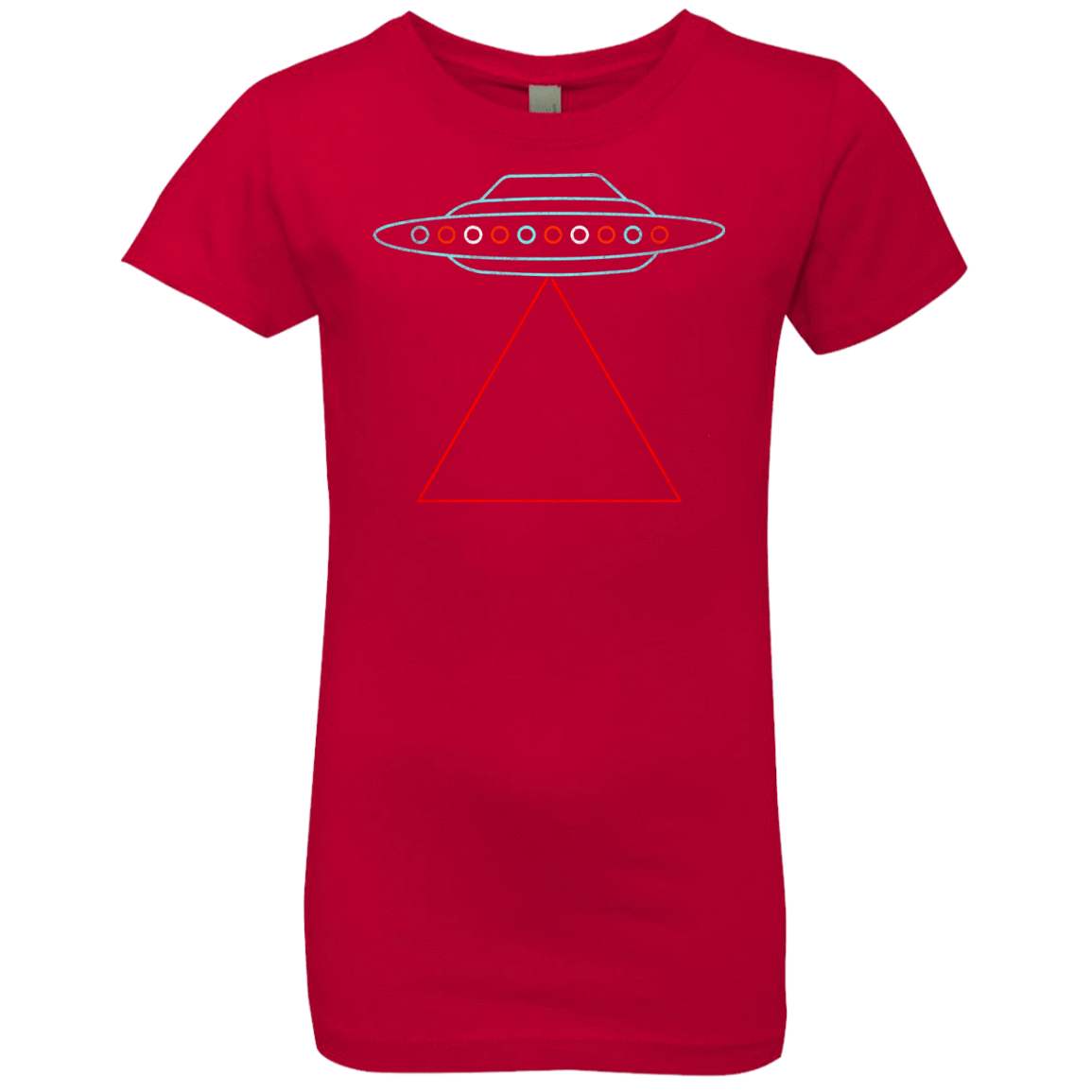 T-Shirts Red / YXS UFO Tri Girls Premium T-Shirt