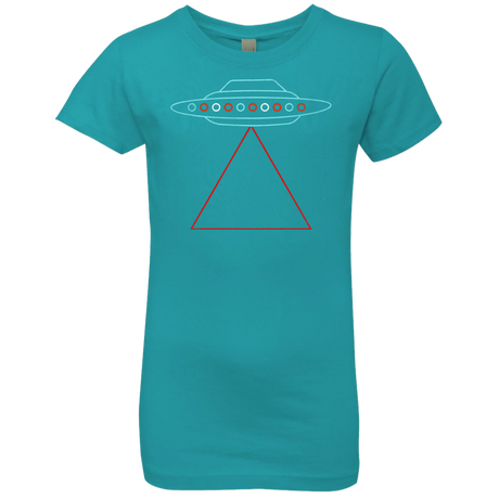 T-Shirts Tahiti Blue / YXS UFO Tri Girls Premium T-Shirt