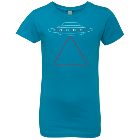 T-Shirts Turquoise / YXS UFO Tri Girls Premium T-Shirt