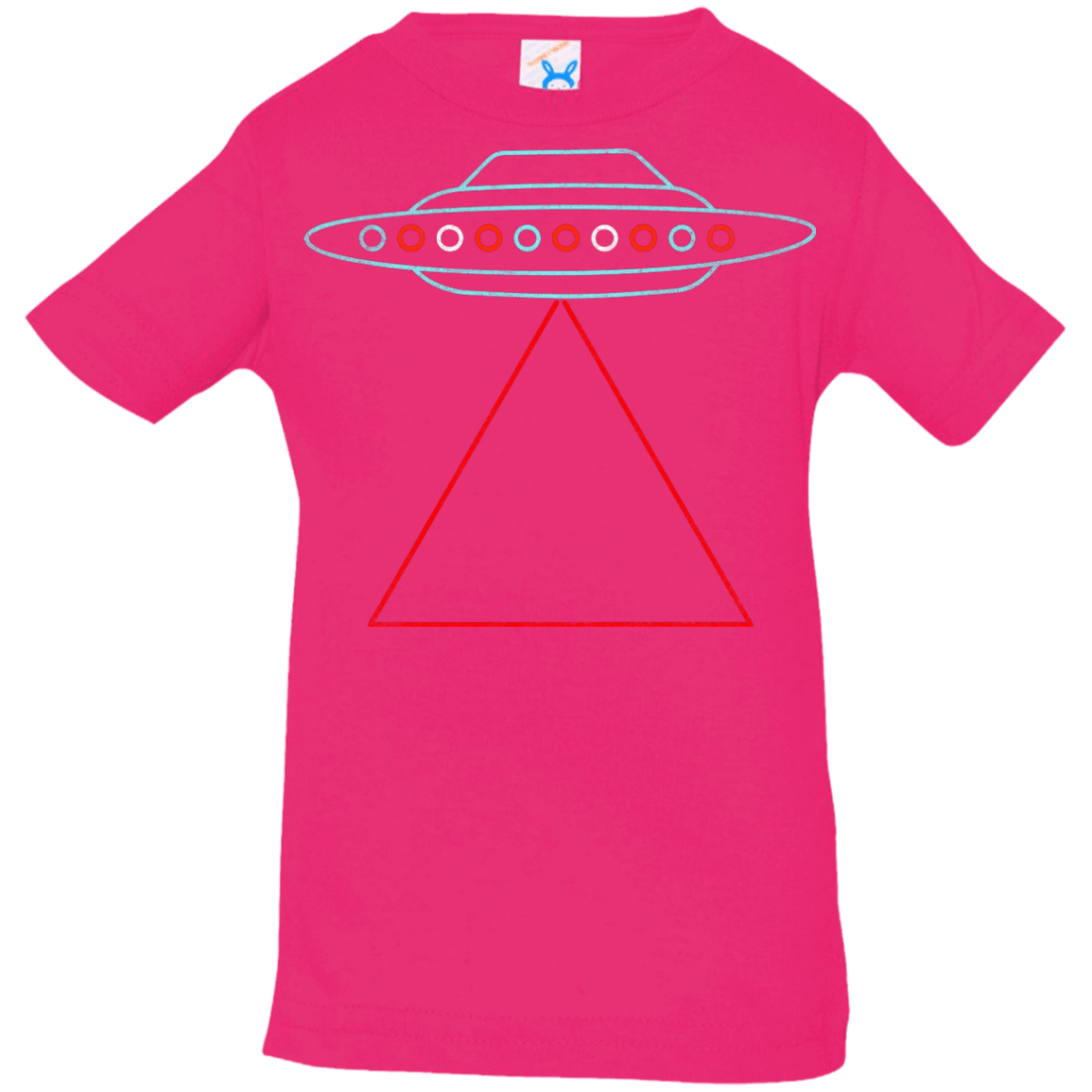 T-Shirts Hot Pink / 6 Months UFO Tri Infant Premium T-Shirt