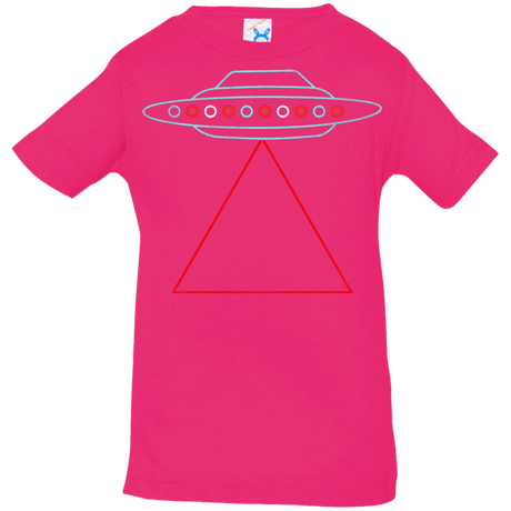 T-Shirts Hot Pink / 6 Months UFO Tri Infant Premium T-Shirt
