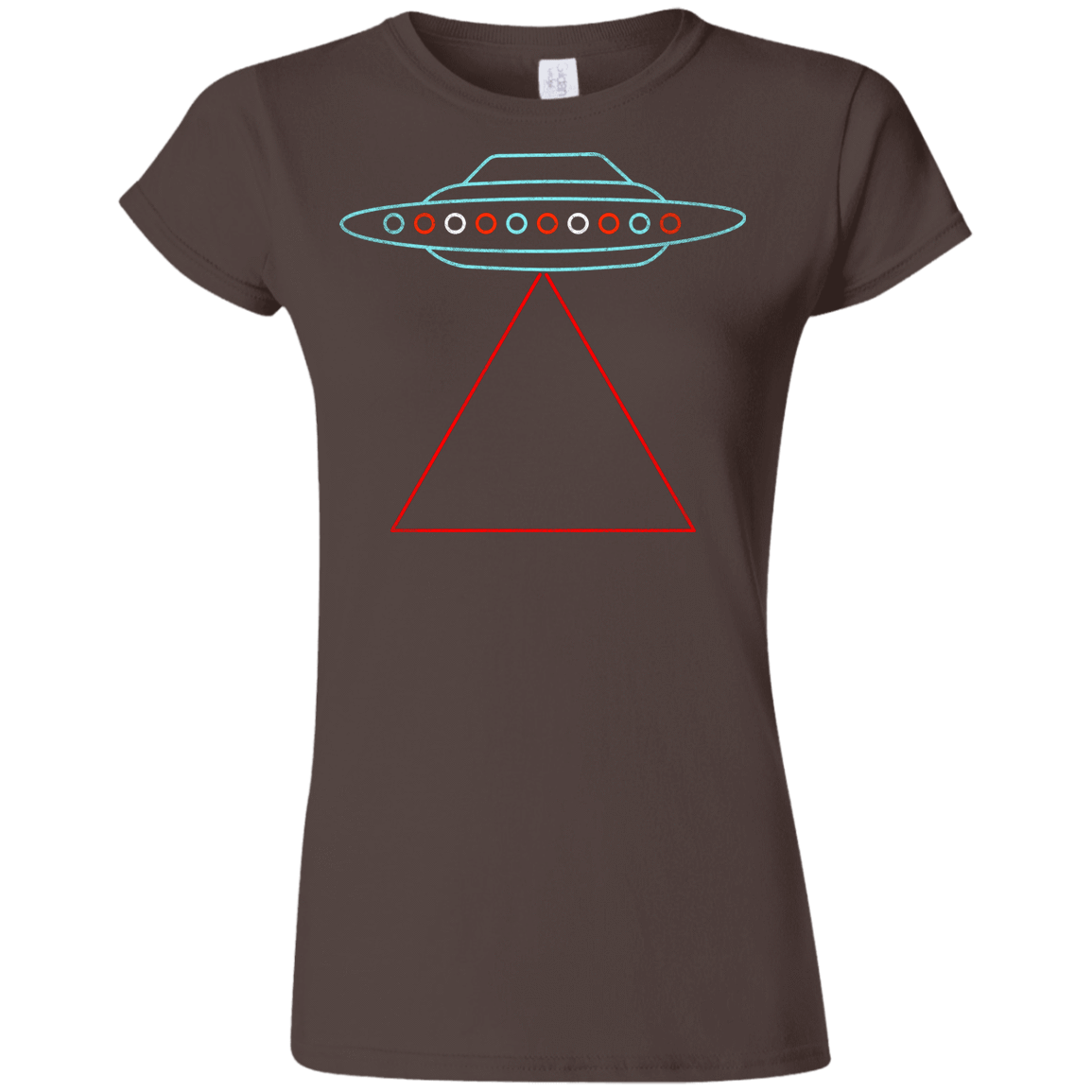 T-Shirts Dark Chocolate / S UFO Tri Junior Slimmer-Fit T-Shirt