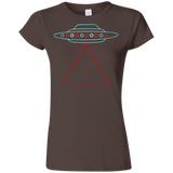 T-Shirts Dark Chocolate / S UFO Tri Junior Slimmer-Fit T-Shirt