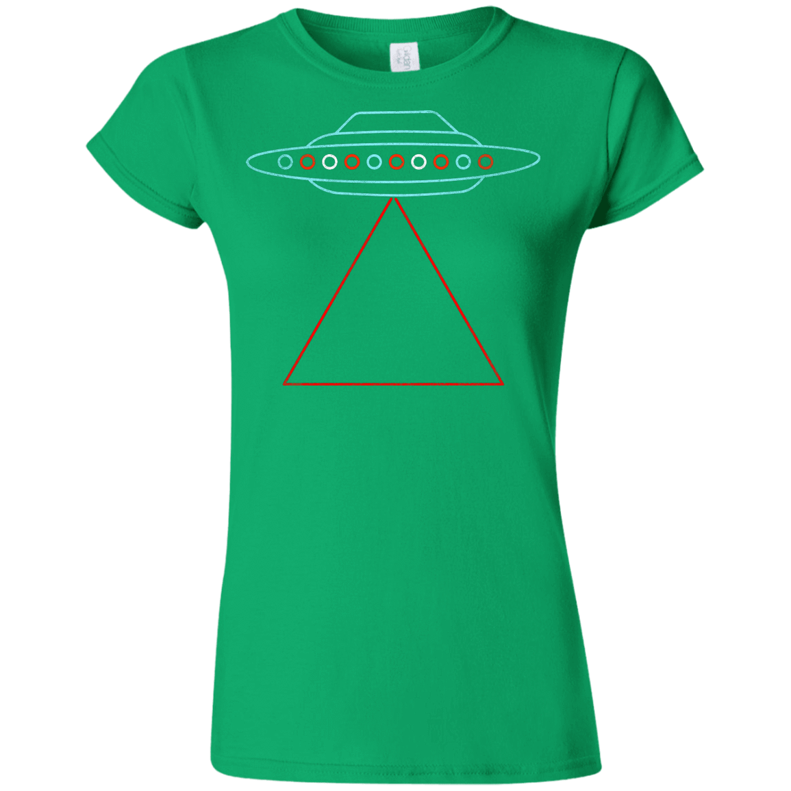 T-Shirts Irish Green / S UFO Tri Junior Slimmer-Fit T-Shirt