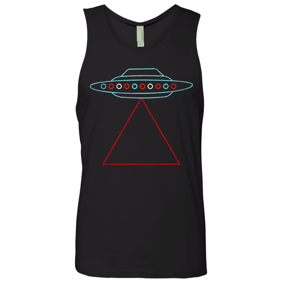 T-Shirts Black / S UFO Tri Men's Premium Tank Top