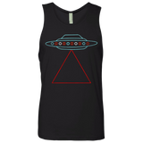 T-Shirts Black / S UFO Tri Men's Premium Tank Top