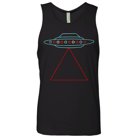 T-Shirts Black / S UFO Tri Men's Premium Tank Top