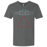 T-Shirts Heavy Metal / X-Small UFO Tri Men's Premium V-Neck