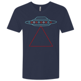 T-Shirts Midnight Navy / X-Small UFO Tri Men's Premium V-Neck