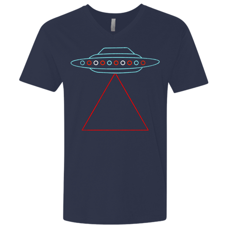 T-Shirts Midnight Navy / X-Small UFO Tri Men's Premium V-Neck