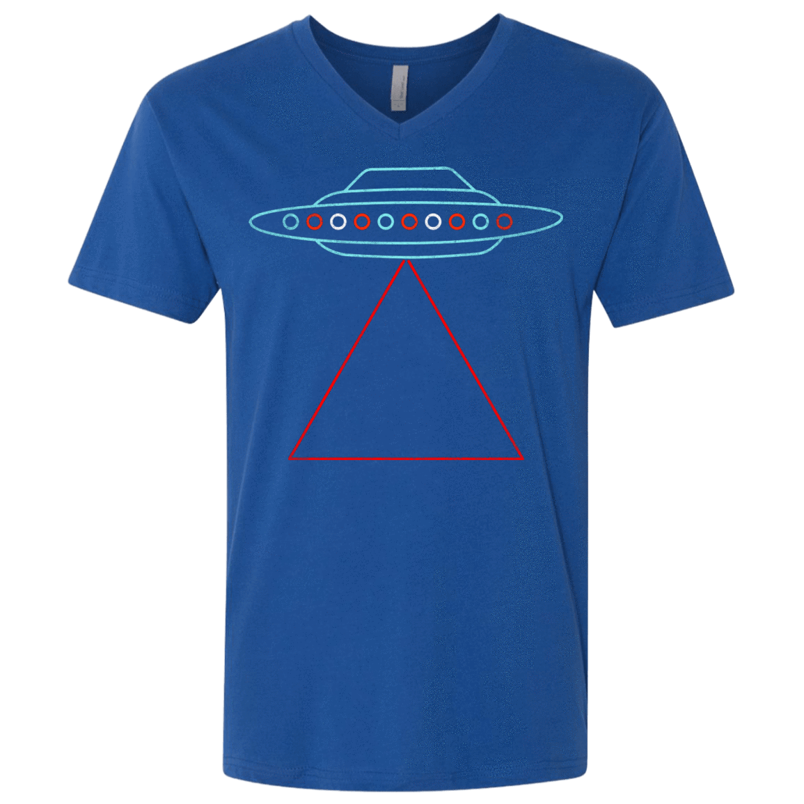 T-Shirts Royal / X-Small UFO Tri Men's Premium V-Neck