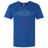 T-Shirts Royal / X-Small UFO Tri Men's Premium V-Neck