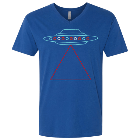 T-Shirts Royal / X-Small UFO Tri Men's Premium V-Neck