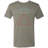 T-Shirts Venetian Grey / S UFO Tri Men's Triblend T-Shirt