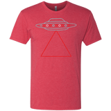 T-Shirts Vintage Red / S UFO Tri Men's Triblend T-Shirt