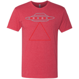 T-Shirts Vintage Red / S UFO Tri Men's Triblend T-Shirt