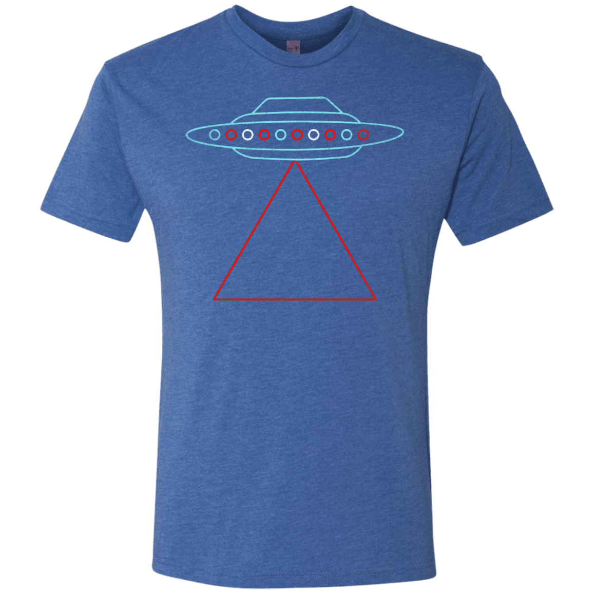 T-Shirts Vintage Royal / S UFO Tri Men's Triblend T-Shirt