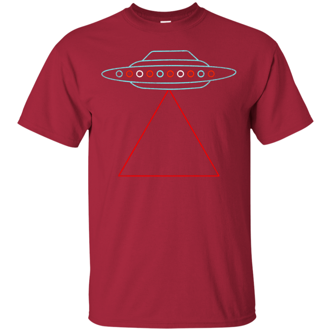 T-Shirts Cardinal / S UFO Tri T-Shirt