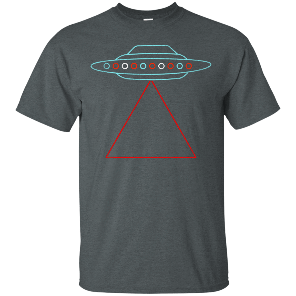 T-Shirts Dark Heather / S UFO Tri T-Shirt