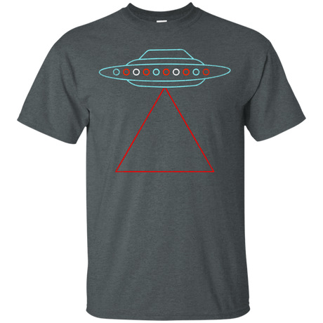 T-Shirts Dark Heather / S UFO Tri T-Shirt