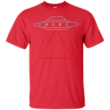 T-Shirts Red / S UFO Tri T-Shirt