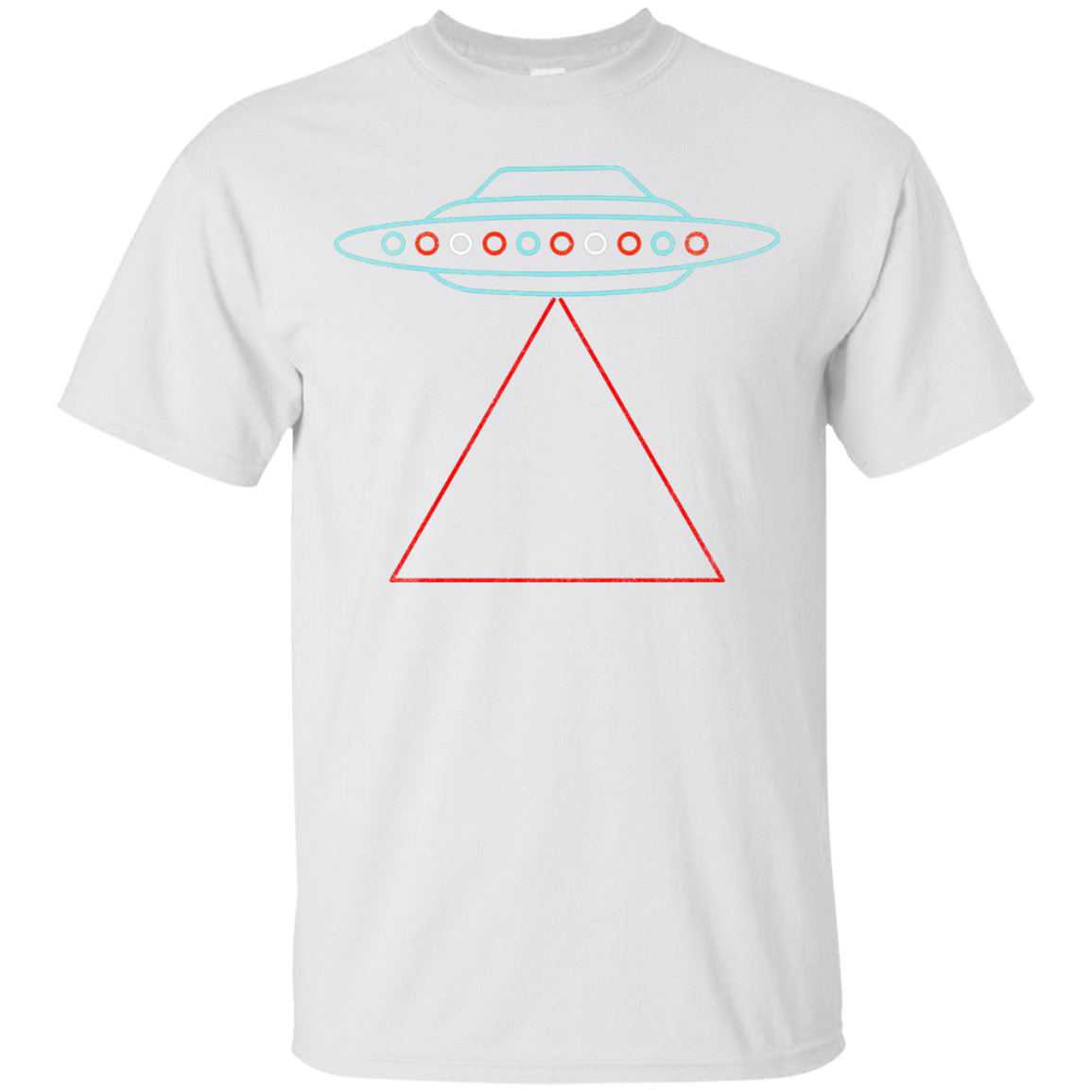 T-Shirts White / S UFO Tri T-Shirt