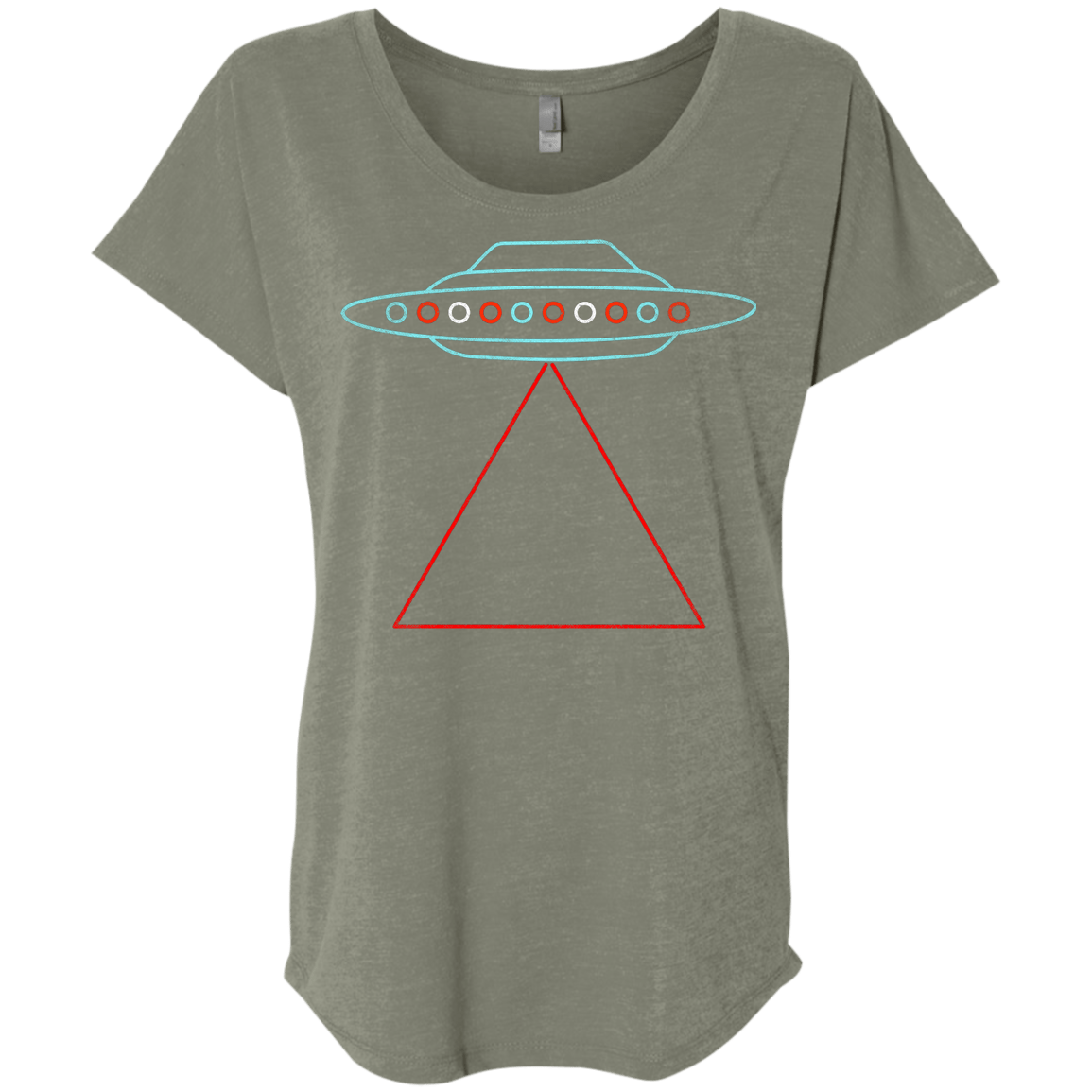 UFO Tri Triblend Dolman Sleeve