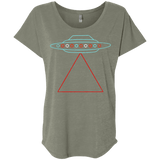 UFO Tri Triblend Dolman Sleeve