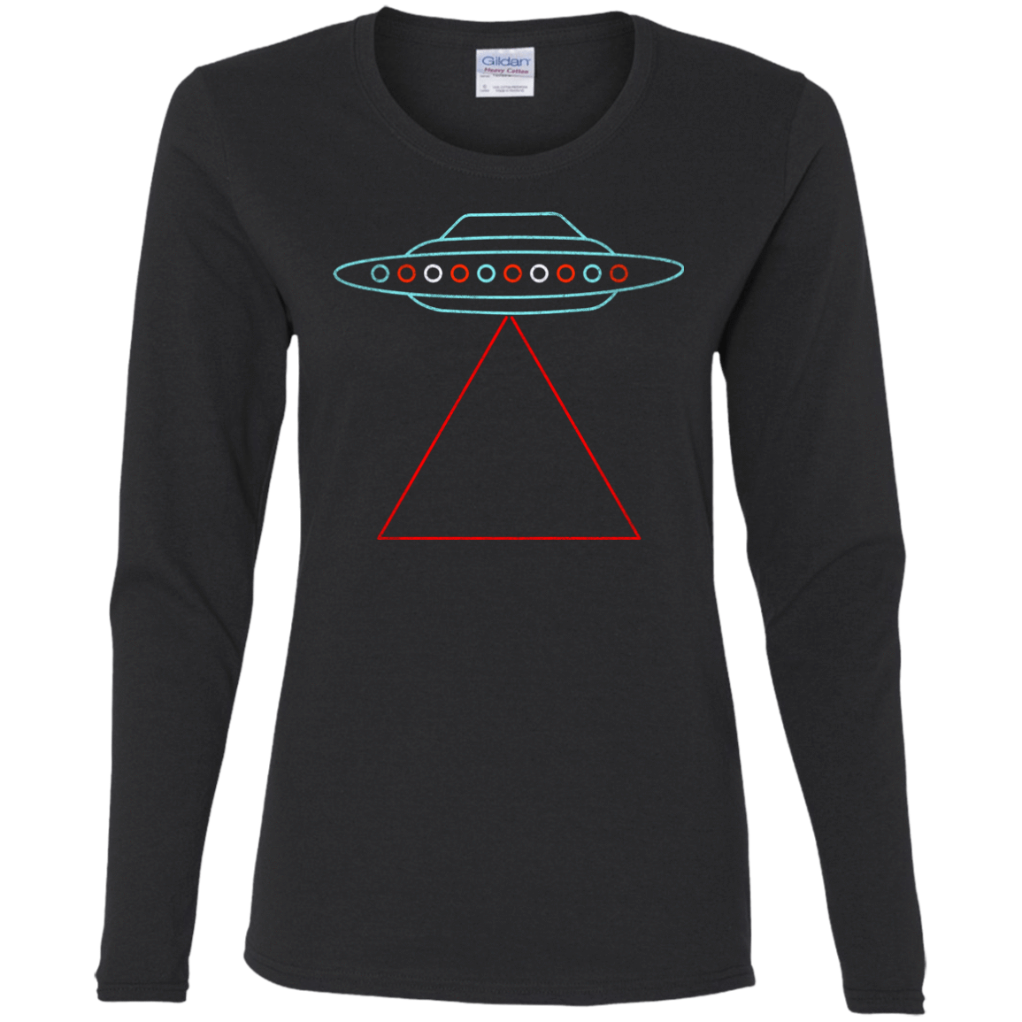 T-Shirts Black / S UFO Tri Women's Long Sleeve T-Shirt