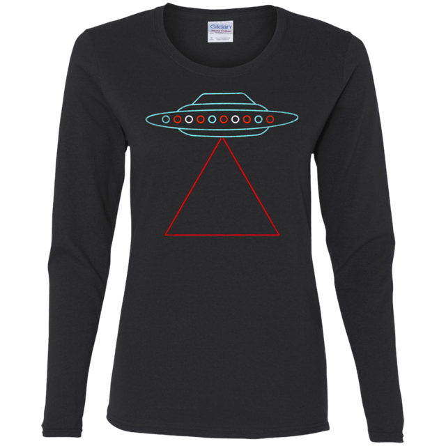 T-Shirts Black / S UFO Tri Women's Long Sleeve T-Shirt