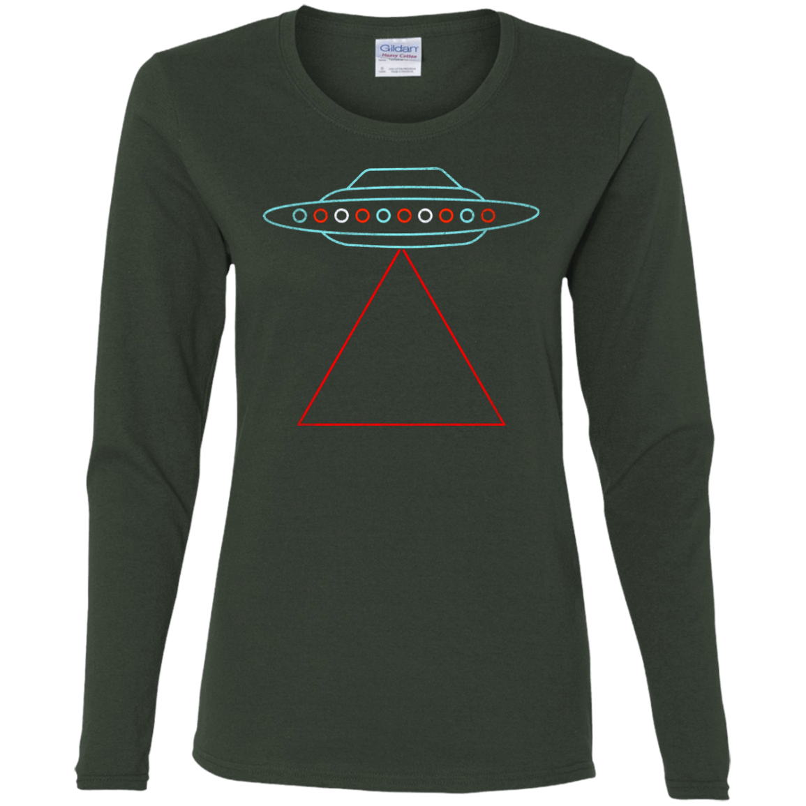 T-Shirts Forest / S UFO Tri Women's Long Sleeve T-Shirt