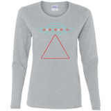 T-Shirts Sport Grey / S UFO Tri Women's Long Sleeve T-Shirt