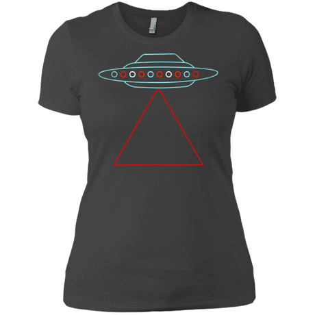 T-Shirts Heavy Metal / X-Small UFO Tri Women's Premium T-Shirt