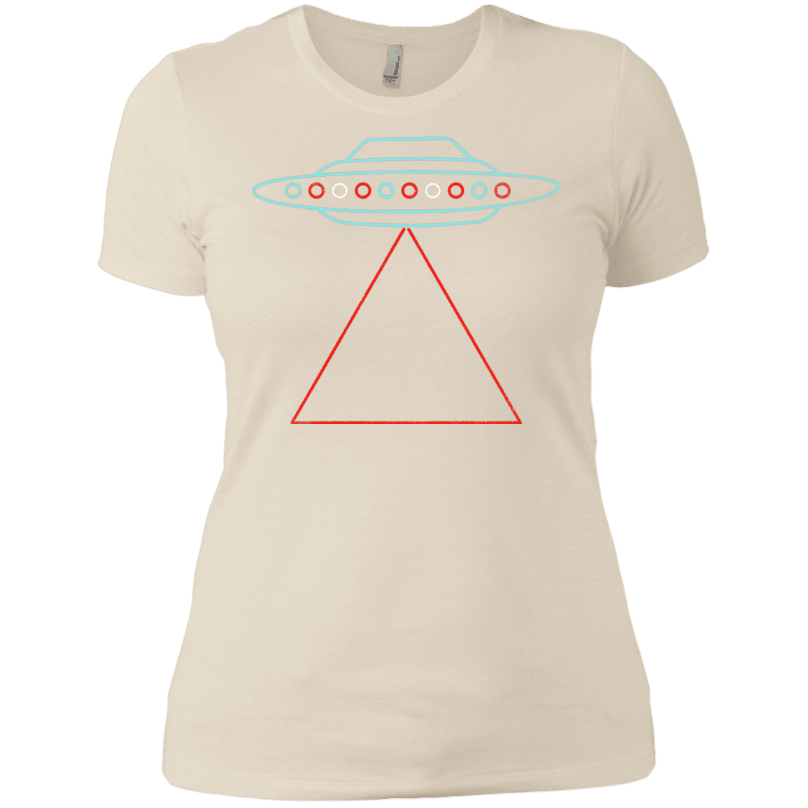 T-Shirts Ivory/ / X-Small UFO Tri Women's Premium T-Shirt