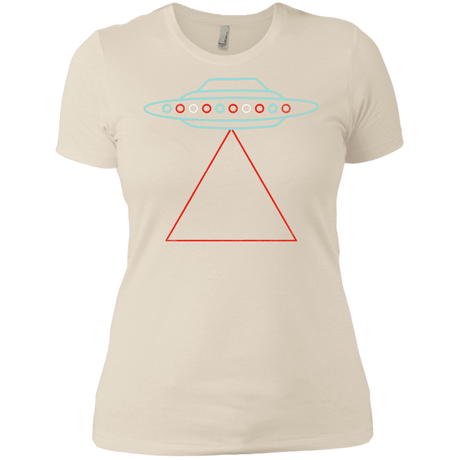T-Shirts Ivory/ / X-Small UFO Tri Women's Premium T-Shirt