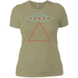 T-Shirts Light Olive / X-Small UFO Tri Women's Premium T-Shirt
