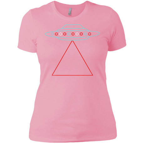 T-Shirts Light Pink / X-Small UFO Tri Women's Premium T-Shirt