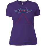 T-Shirts Purple Rush/ / X-Small UFO Tri Women's Premium T-Shirt