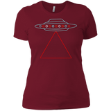 T-Shirts Scarlet / X-Small UFO Tri Women's Premium T-Shirt
