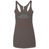 UFO Tri Women's Triblend Racerback Tank