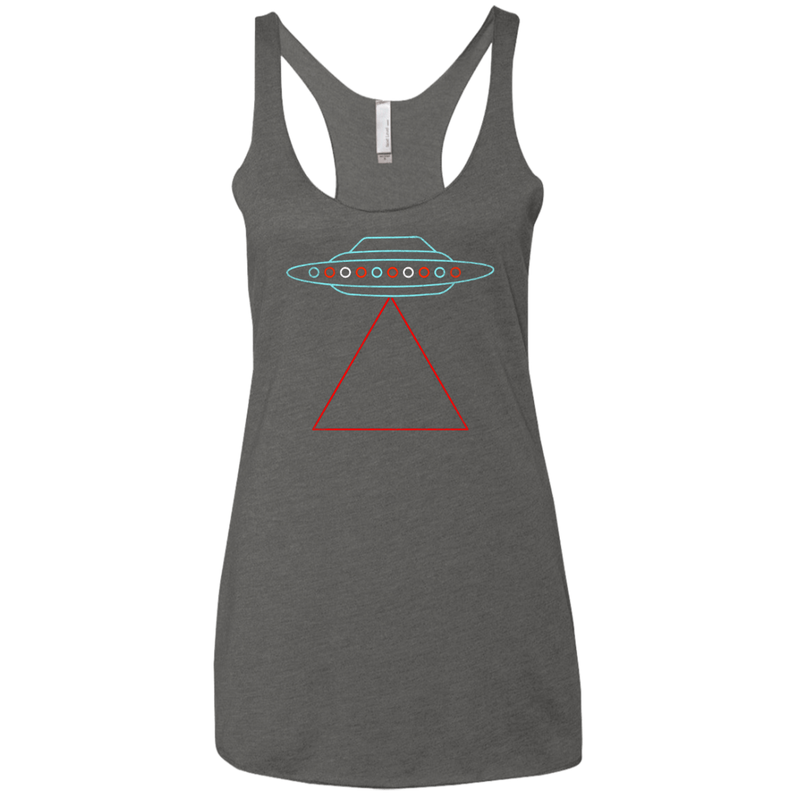 UFO Tri Women's Triblend Racerback Tank
