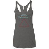 UFO Tri Women's Triblend Racerback Tank