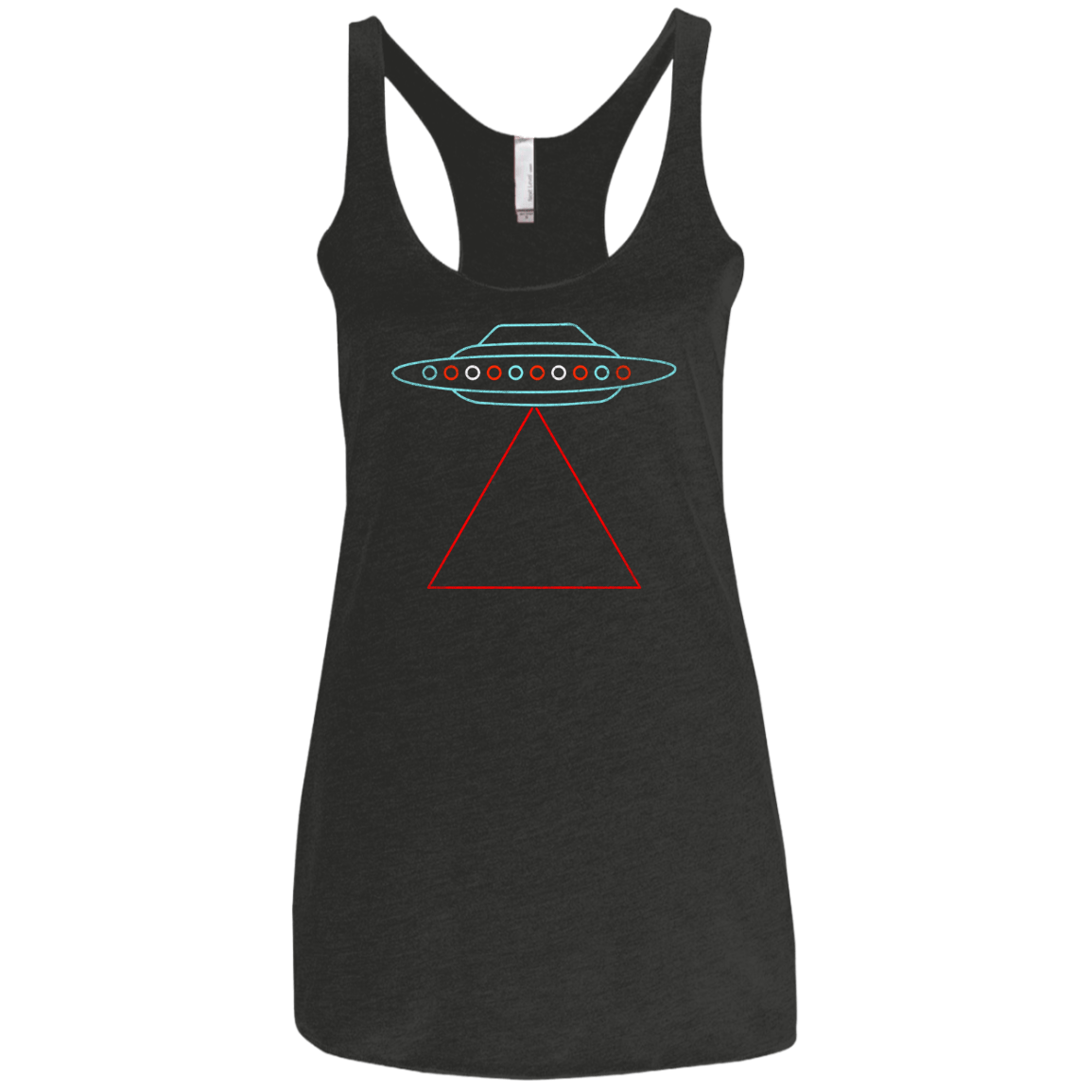 UFO Tri Women's Triblend Racerback Tank